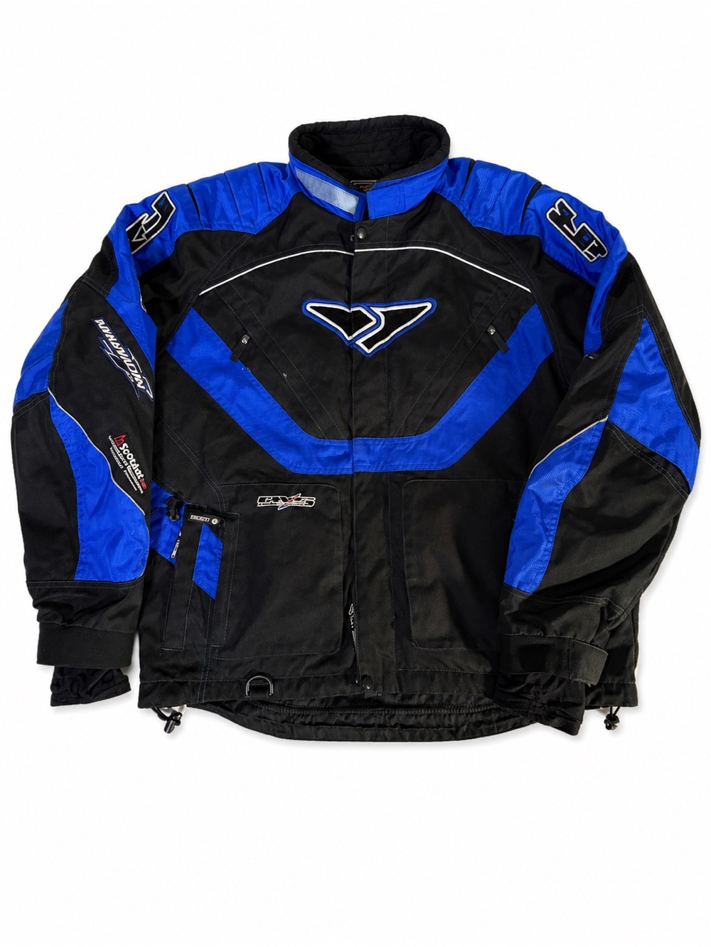 FXR Racing Adrenaline snowmobile jacket men’s XL, with Tetratex waterproof